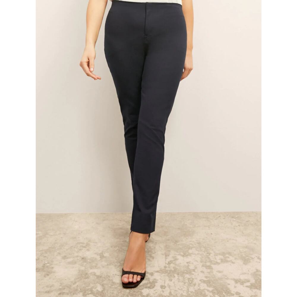 MM. LaFleur The Hockley Jean Eco Better Than Denim Adjustable Hem Size 12 Navy